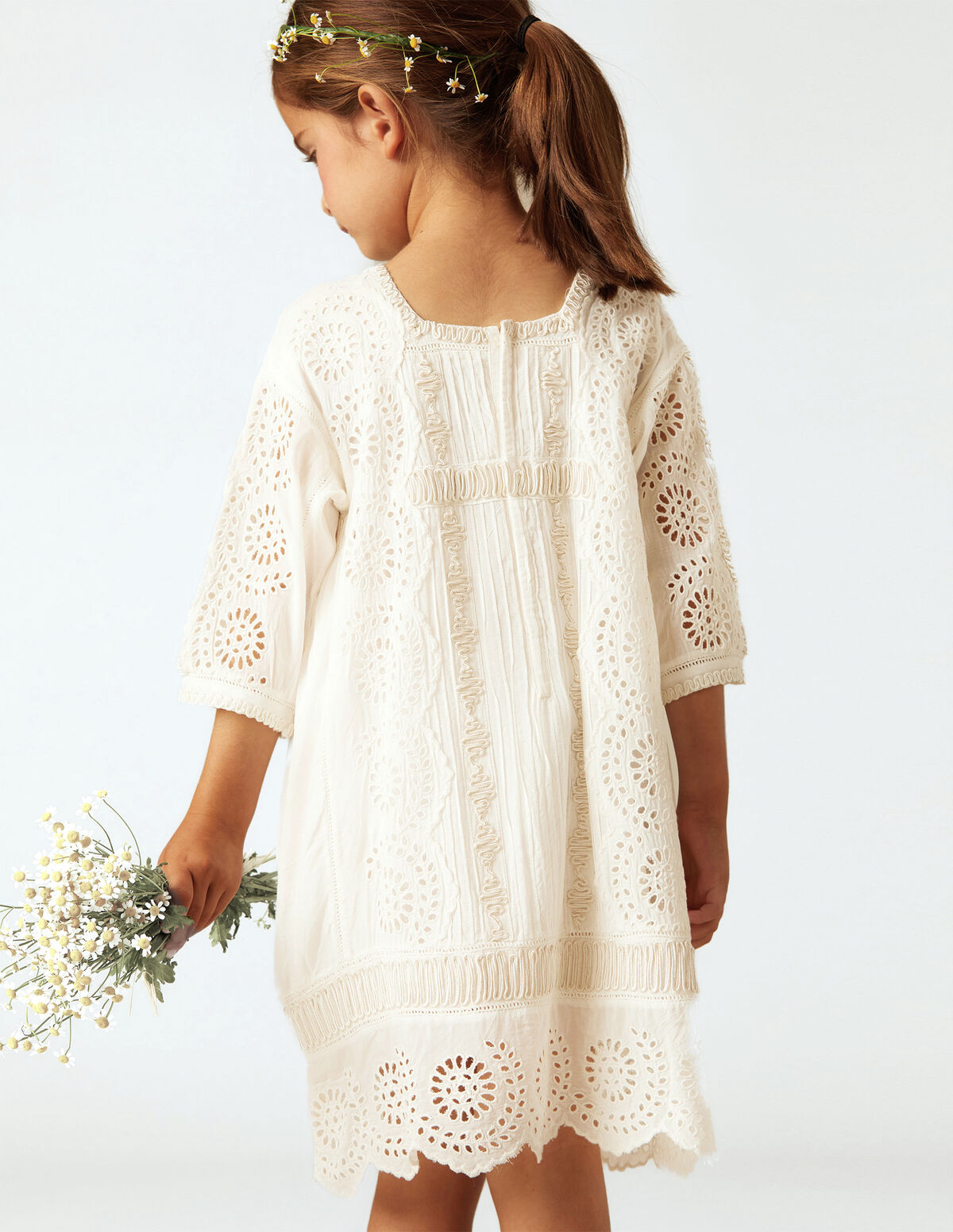 LACE FLOWER GIRL DRESS