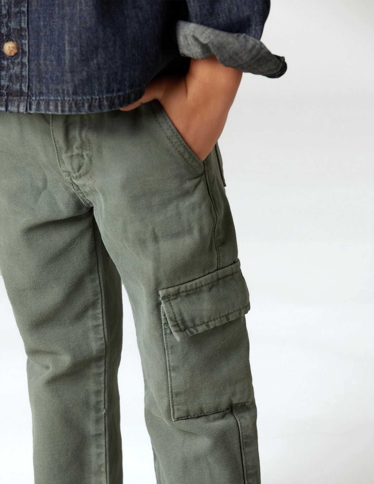 CAL&Ccedil;AS CARGO VERDE HUNTING