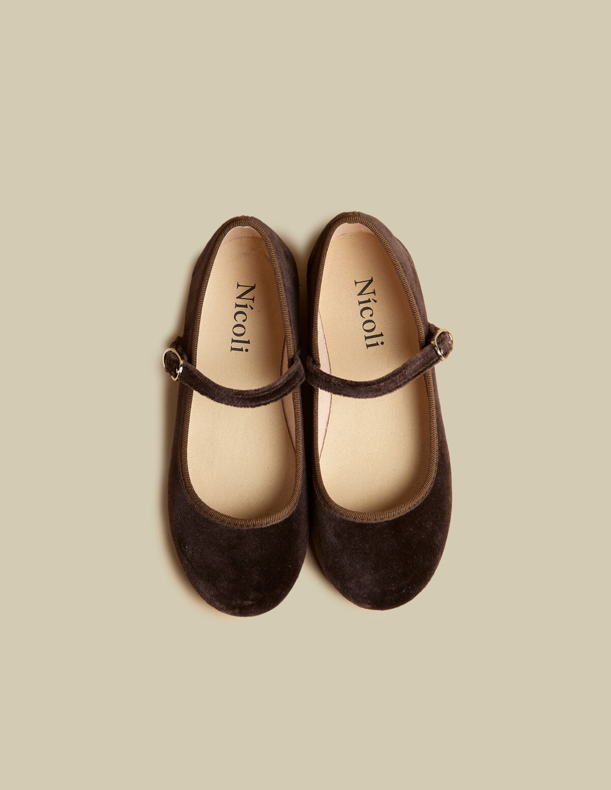 BROWN VELVET CHINAS