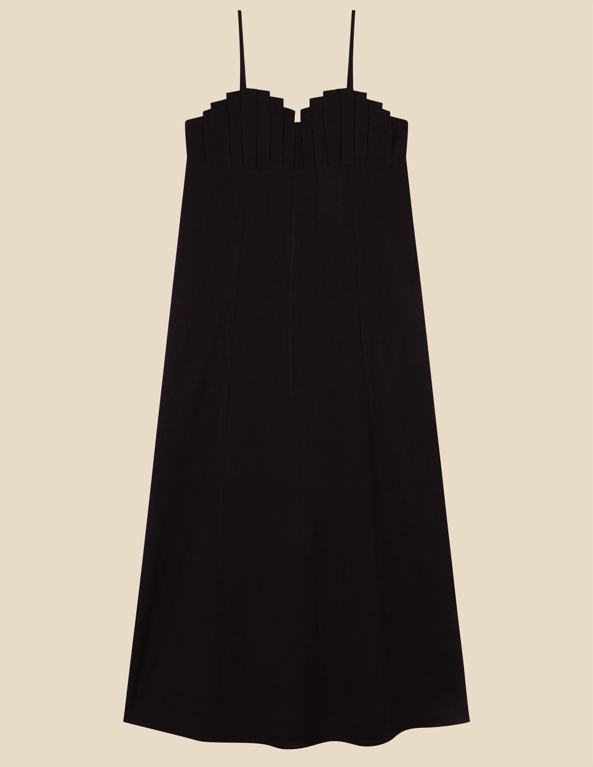 VESTIDO CONCHAS ANTRACITA