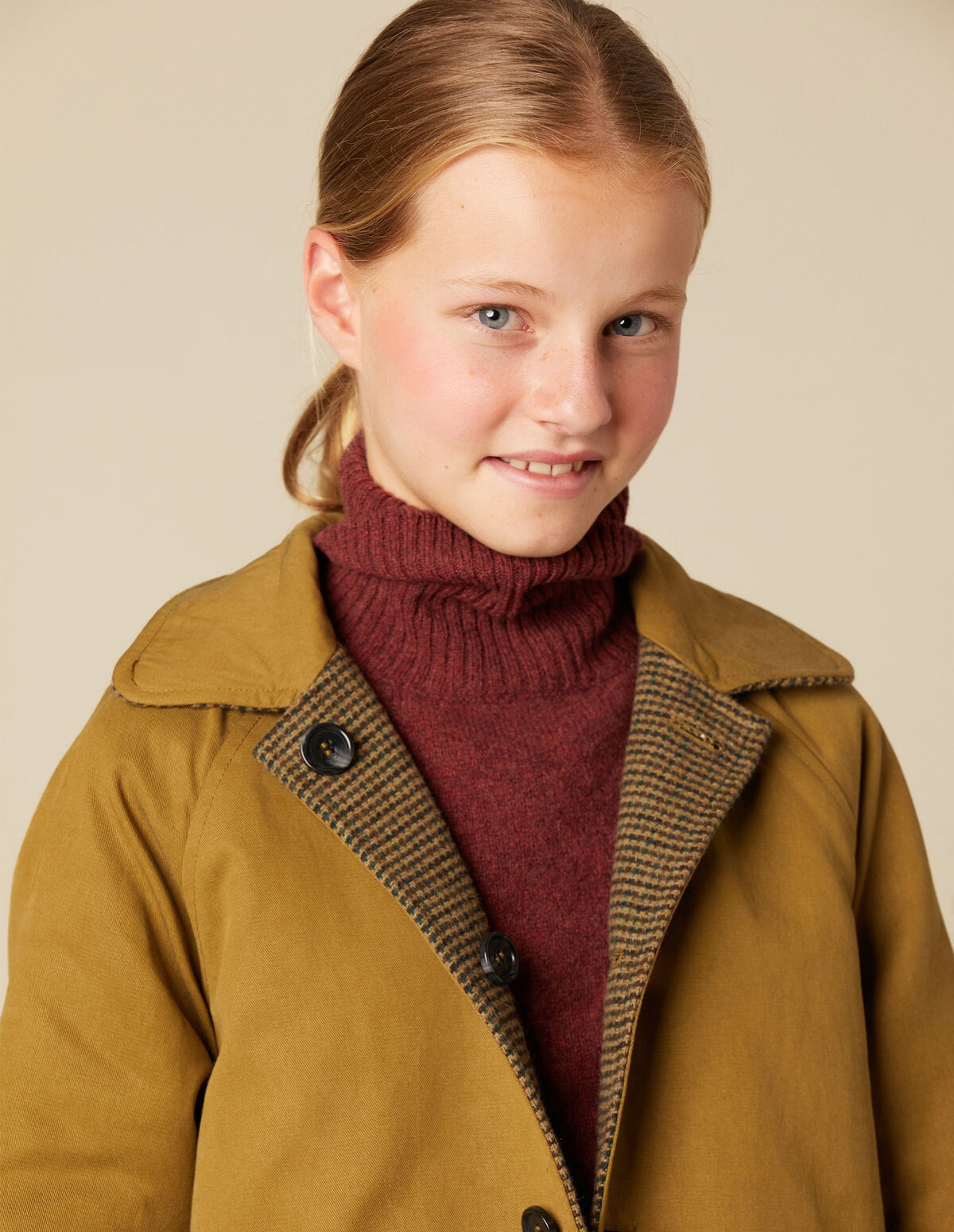 REVERSIBLE TRENCH COAT