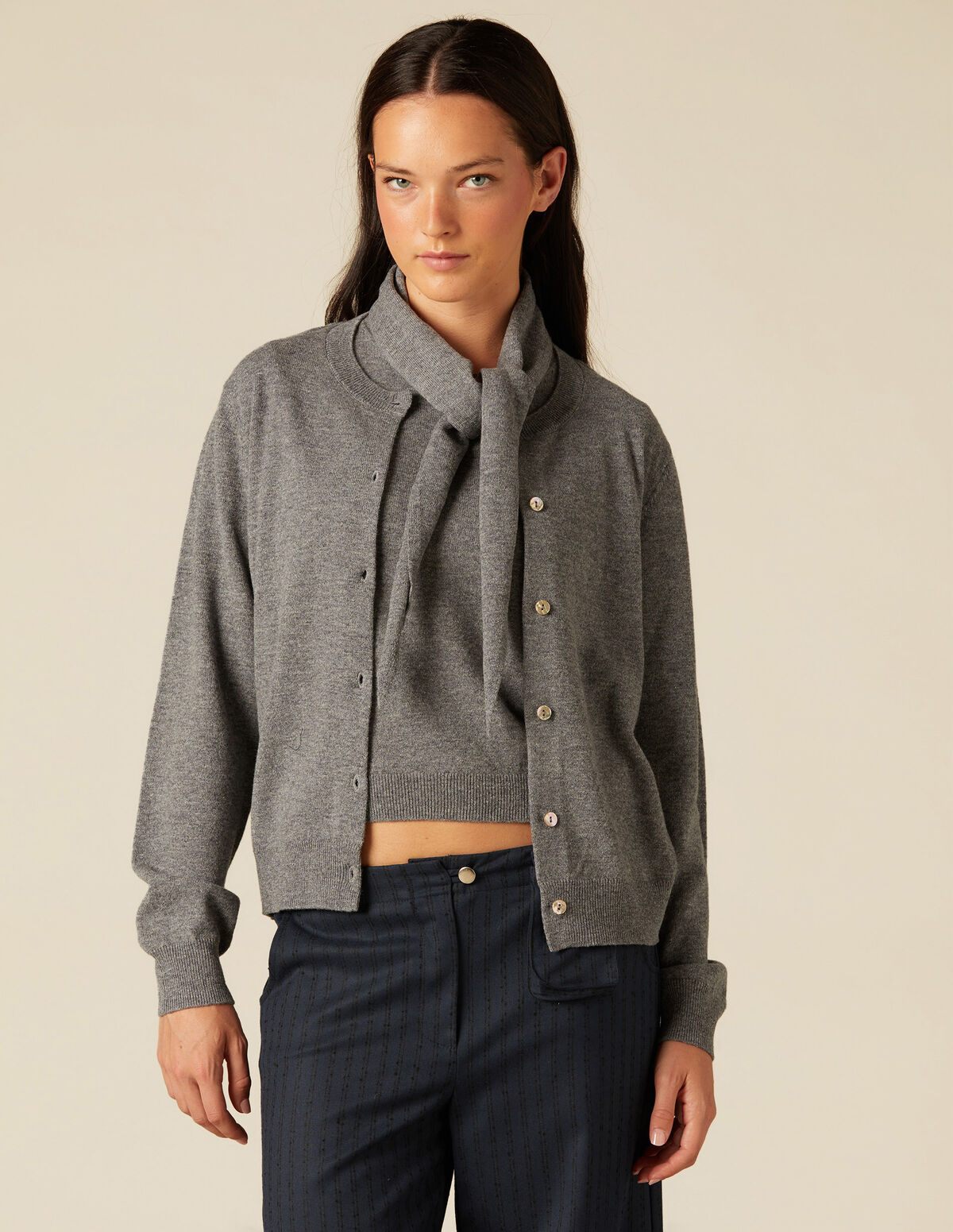 RUSSET KNIT CARDIGAN
