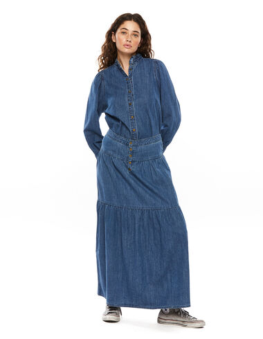 Jupe longue jean - Vêtements - Nícoli