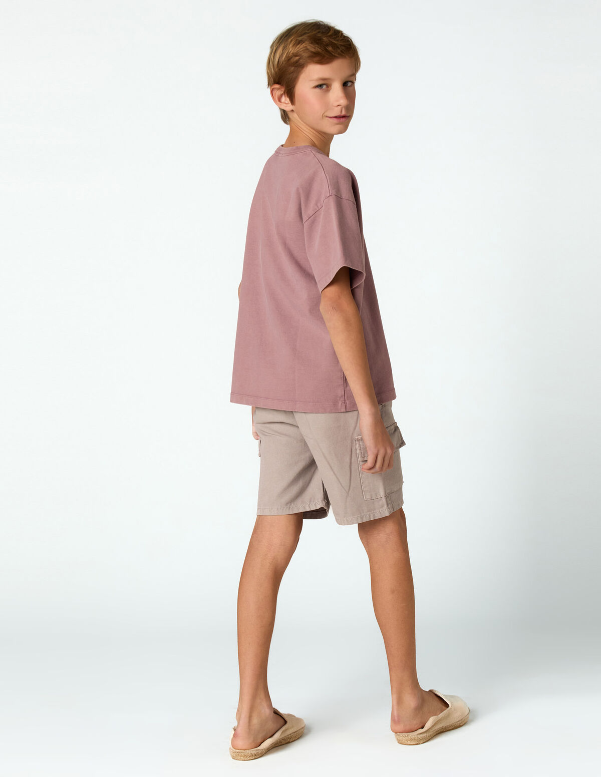 IRON GREY CARGO SHORTS