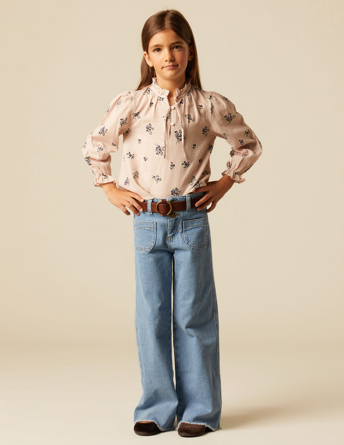 BLUE POCKET JEANS