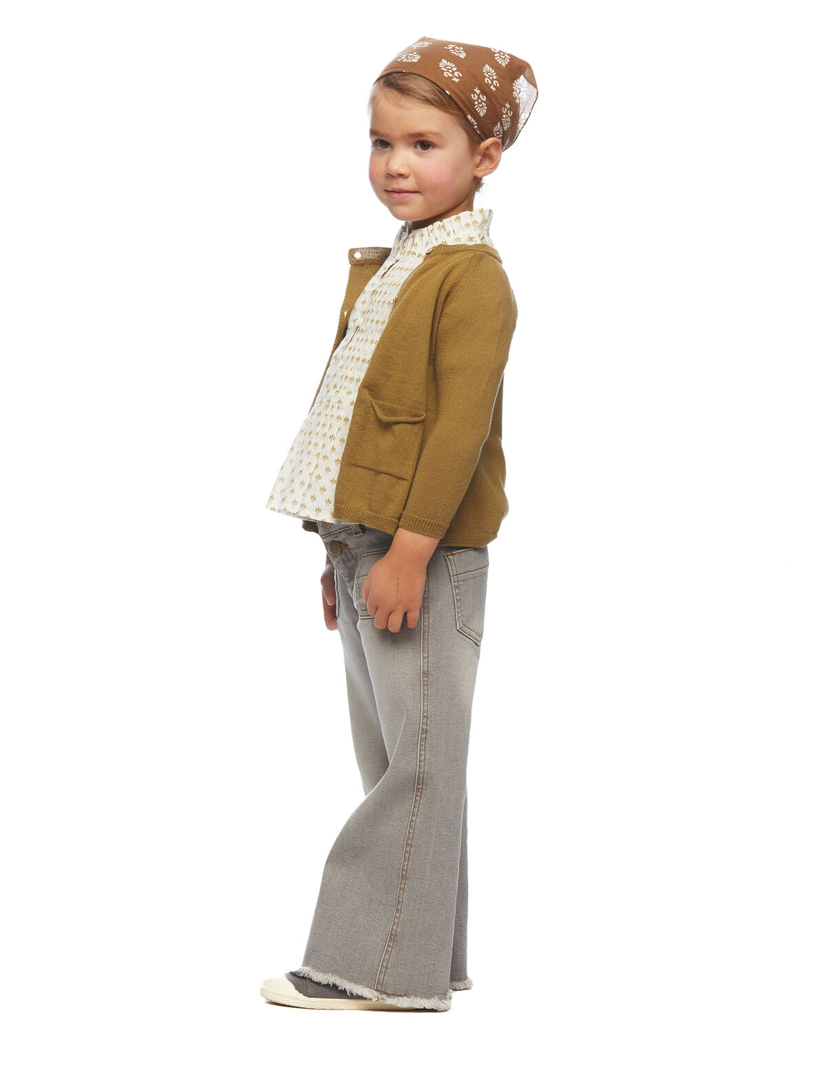 Pantal&oacute;n wide leg vaquero azul claro