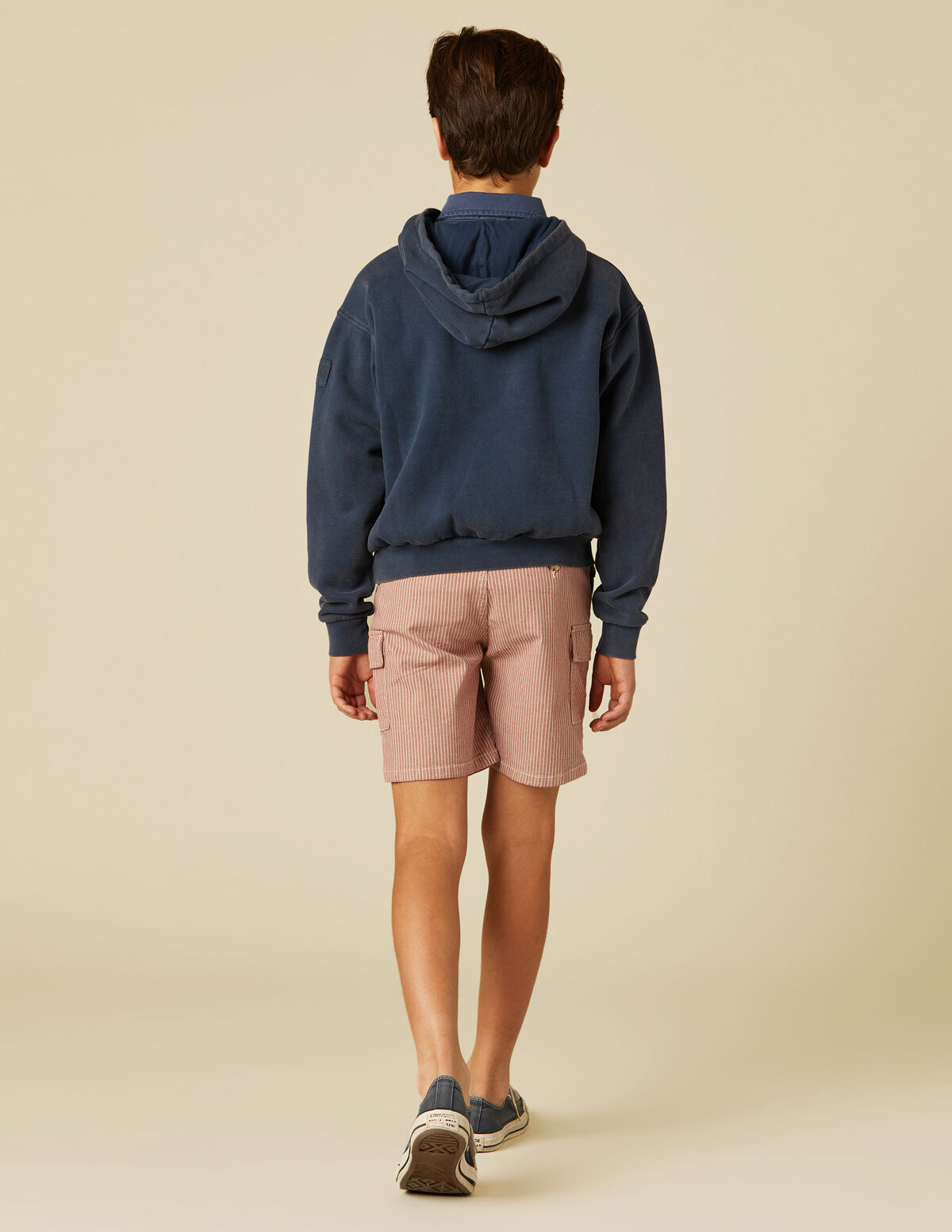SWEATSHIRT CAPUZ NÍCOLI AZUL