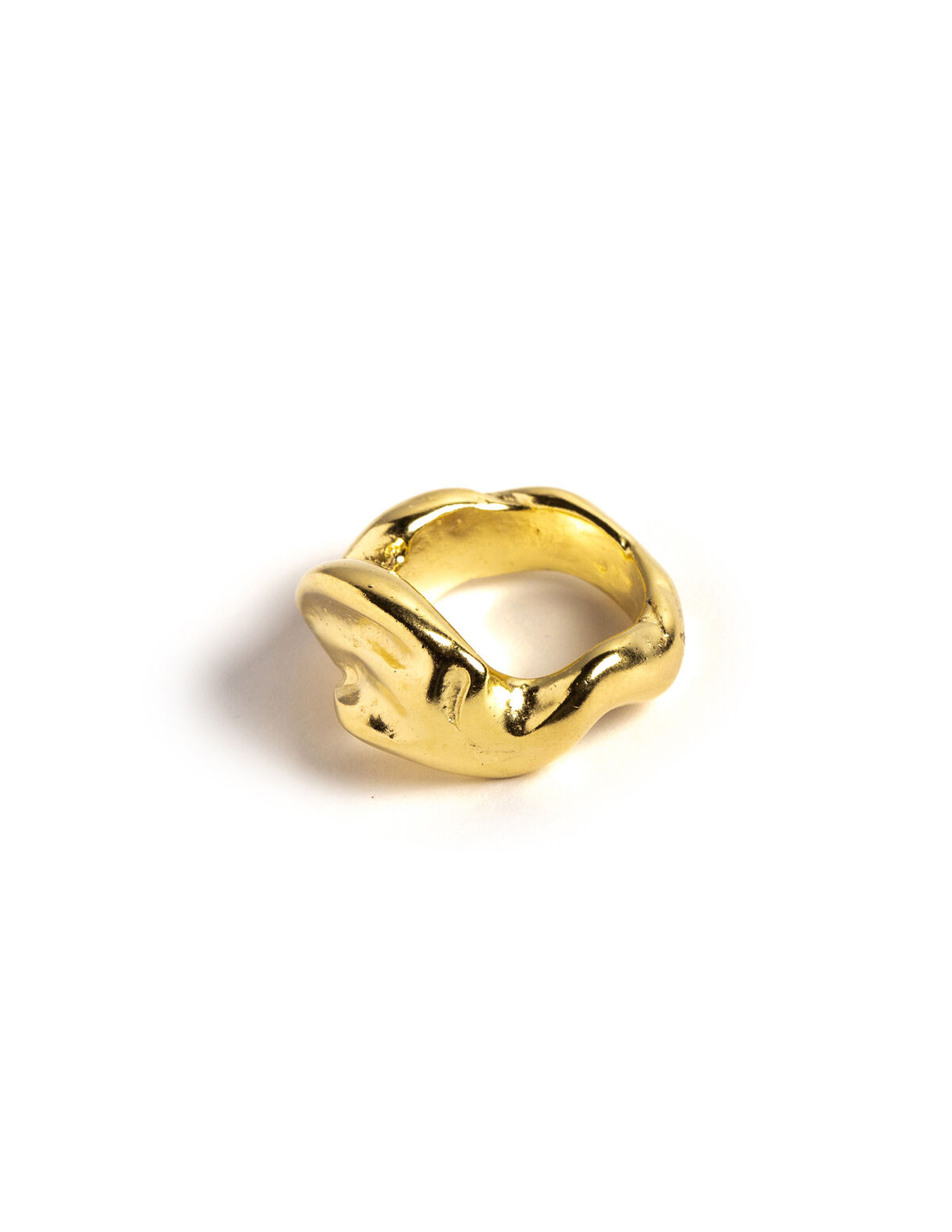 GOLD IRREGULAR RING