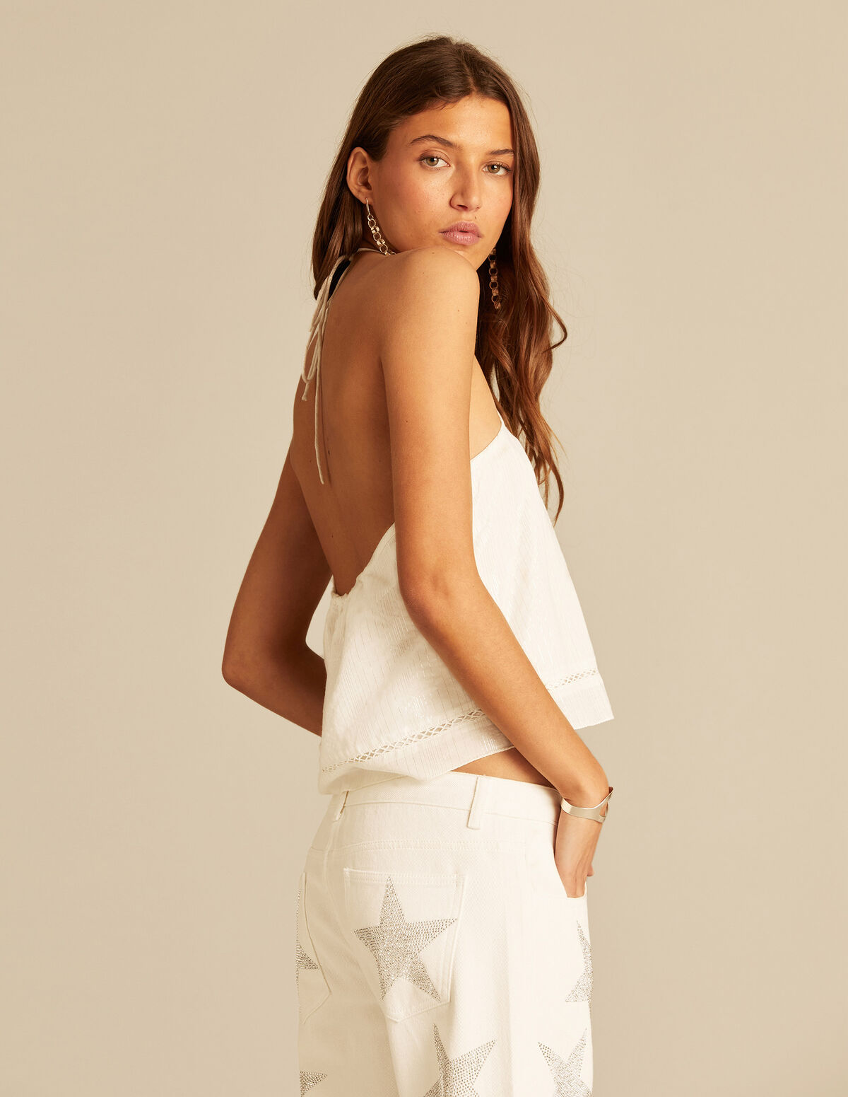 TOP BLANCO LUREX