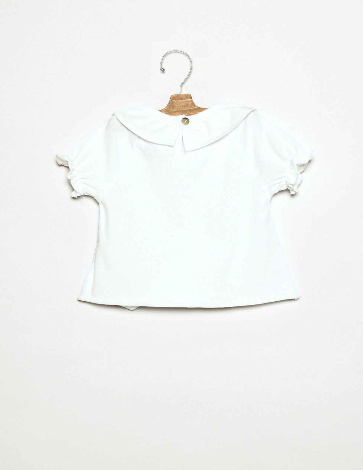 T-SHIRT FOLHO BRANCA