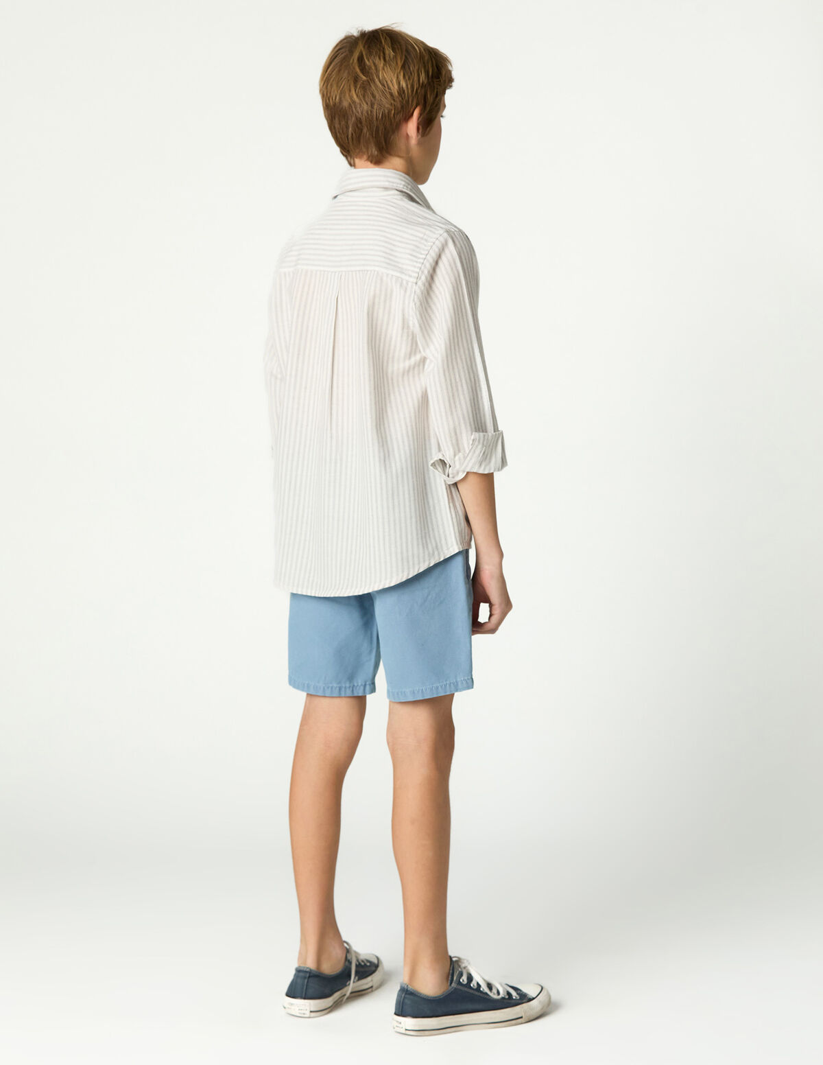 ANILINE BLUE CHINO SHORTS