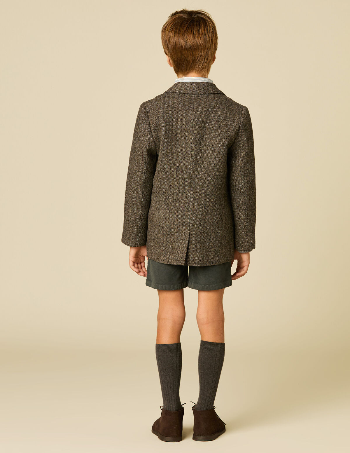 BLAZER ESPIGA CINZENTO