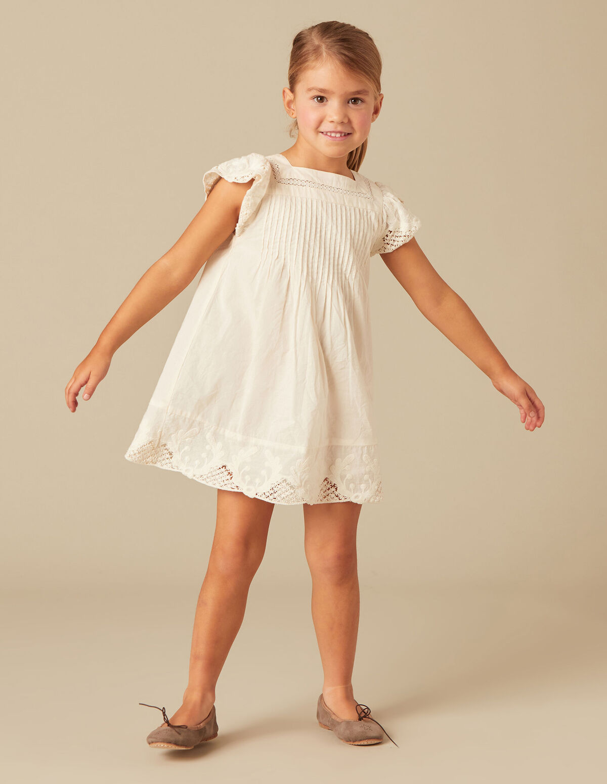 VESTIDO JARETAS CRU