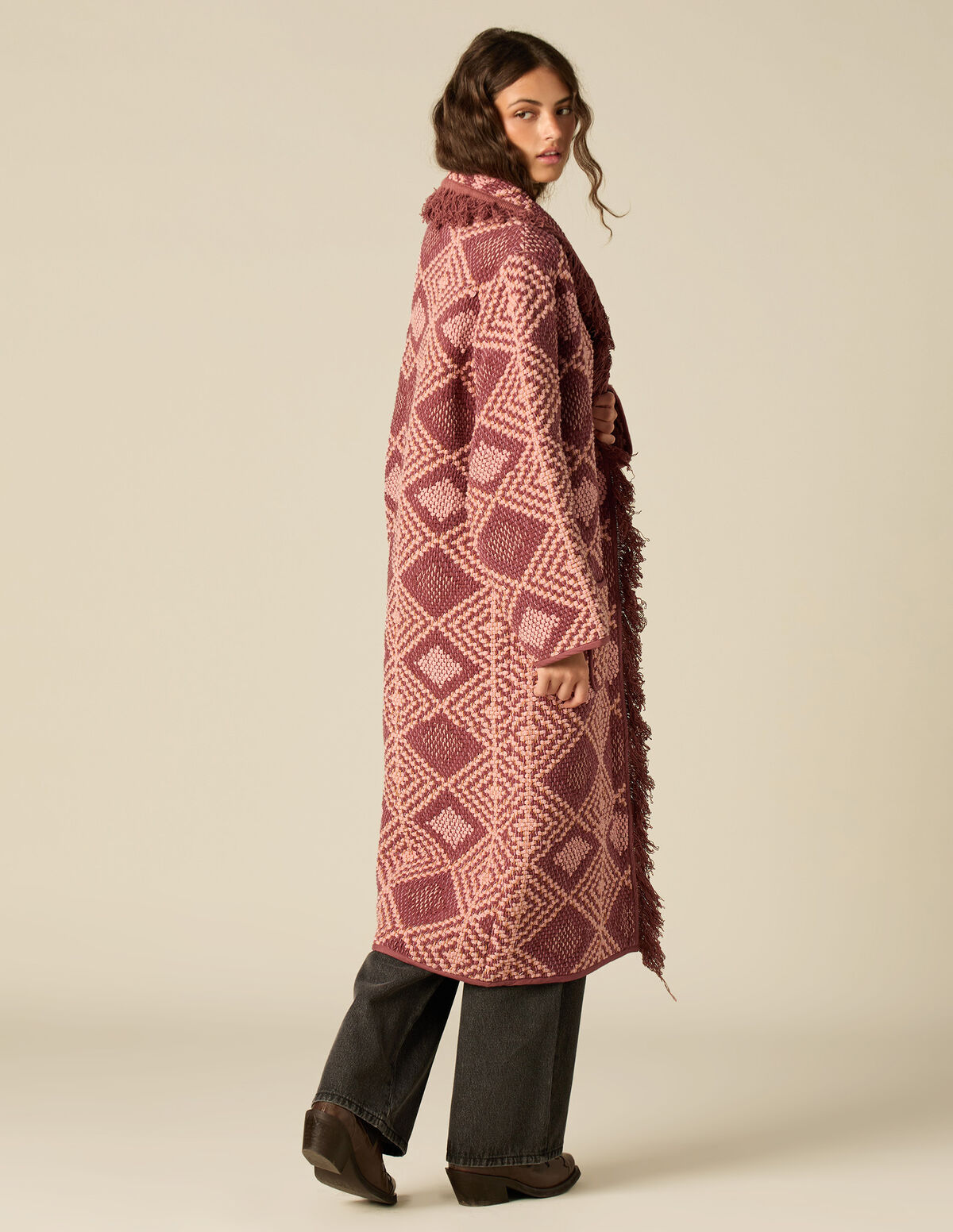 MANTEAU FRANGES