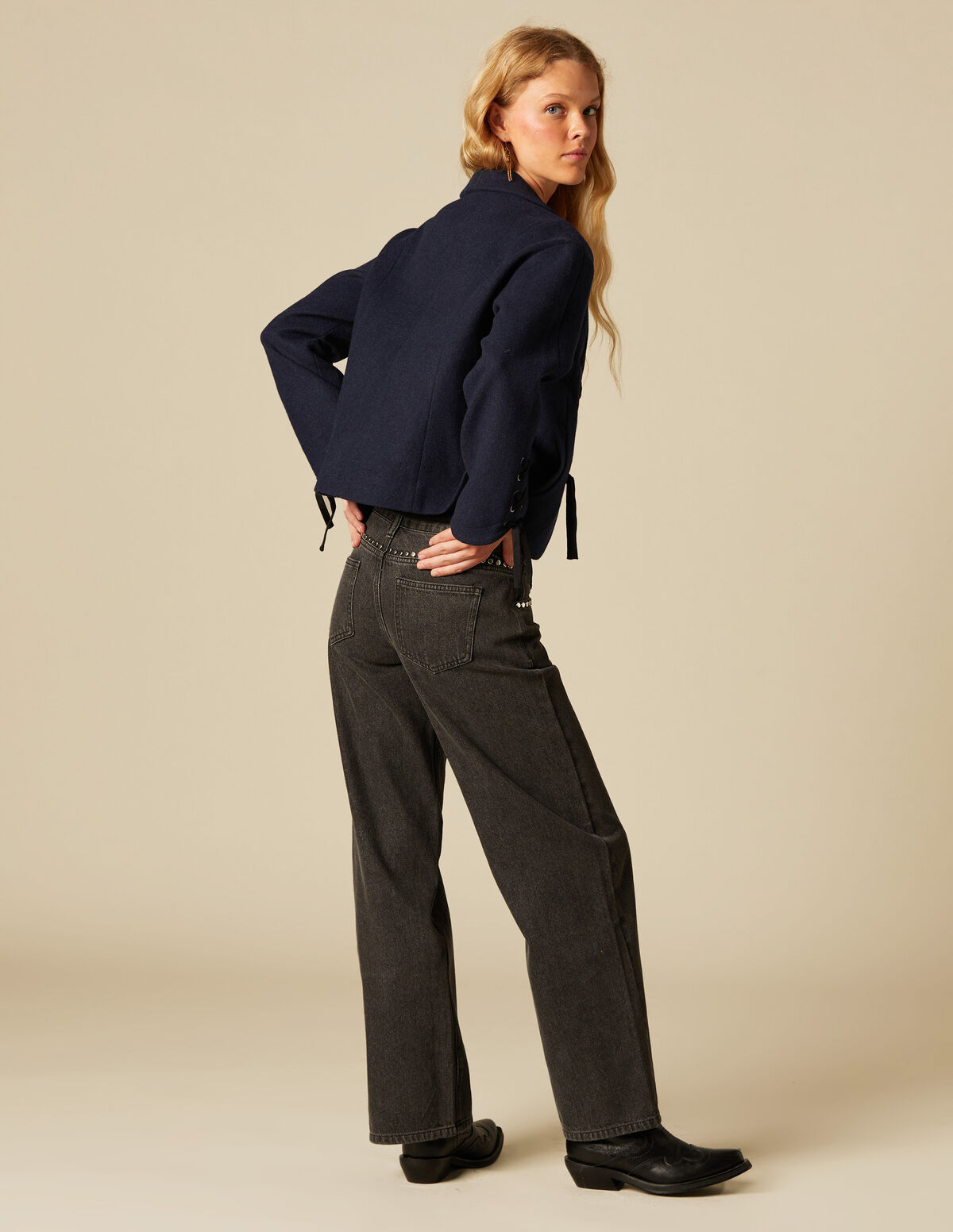 BLUE CORDS BLAZER