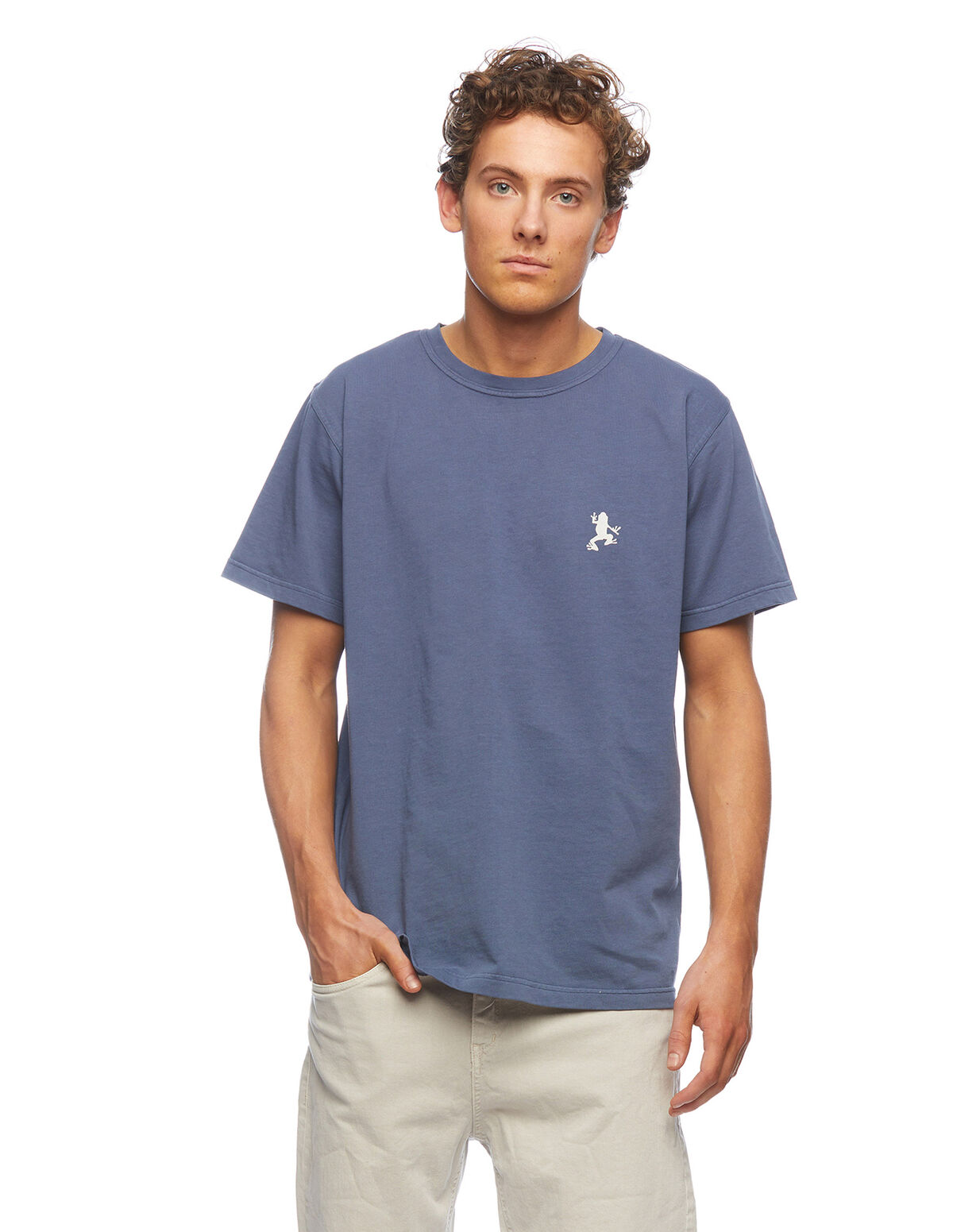Camiseta print rana azul - Camisetas - Nícoli