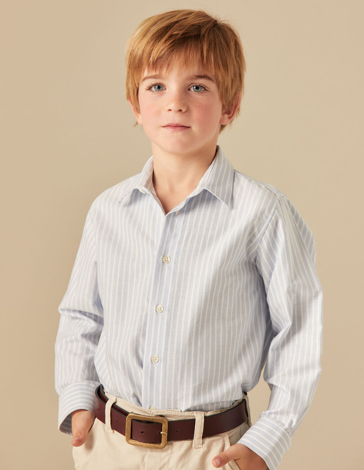 CAMISA OXFORD RISCAS