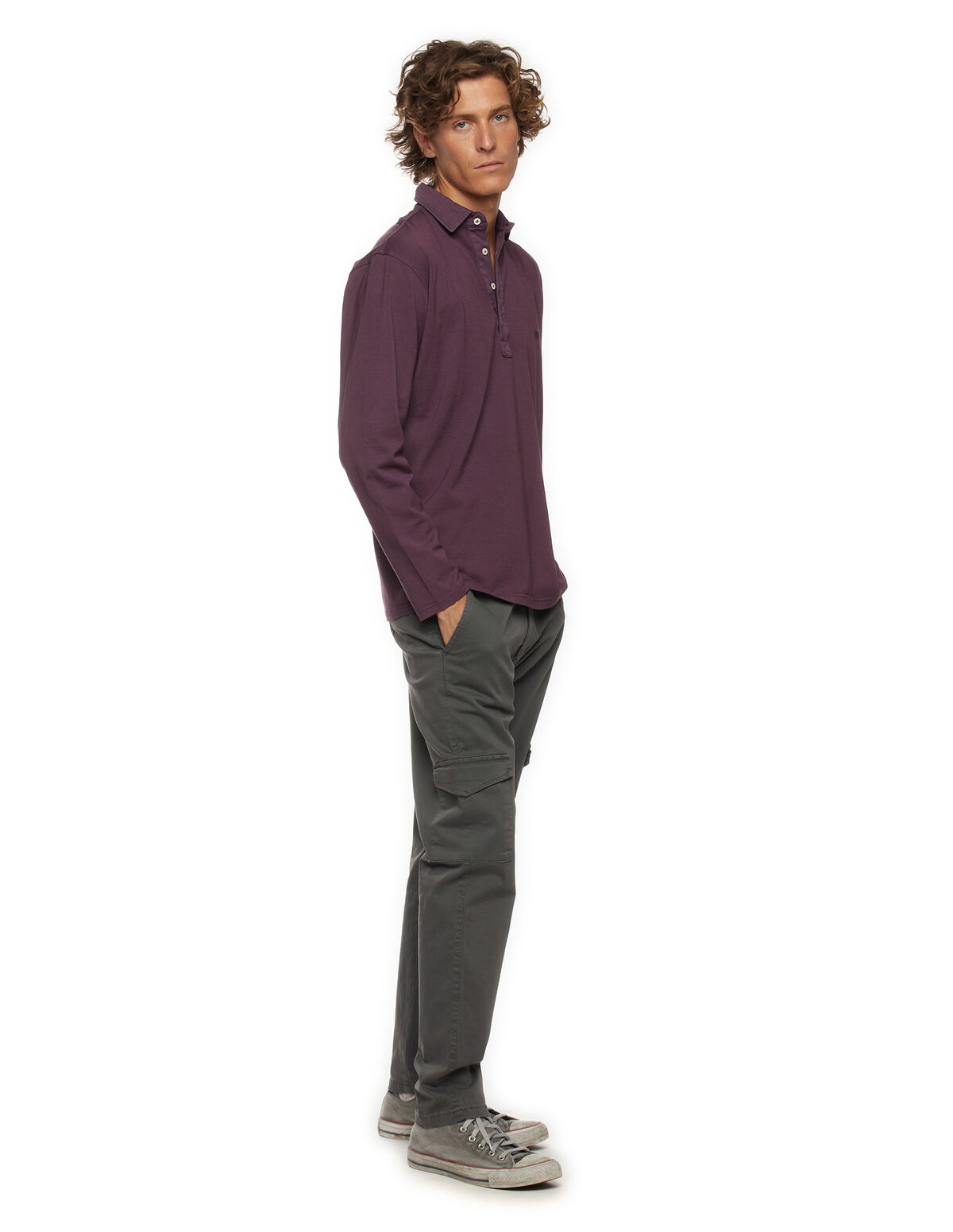 DARK BERRY POLO SHIRT