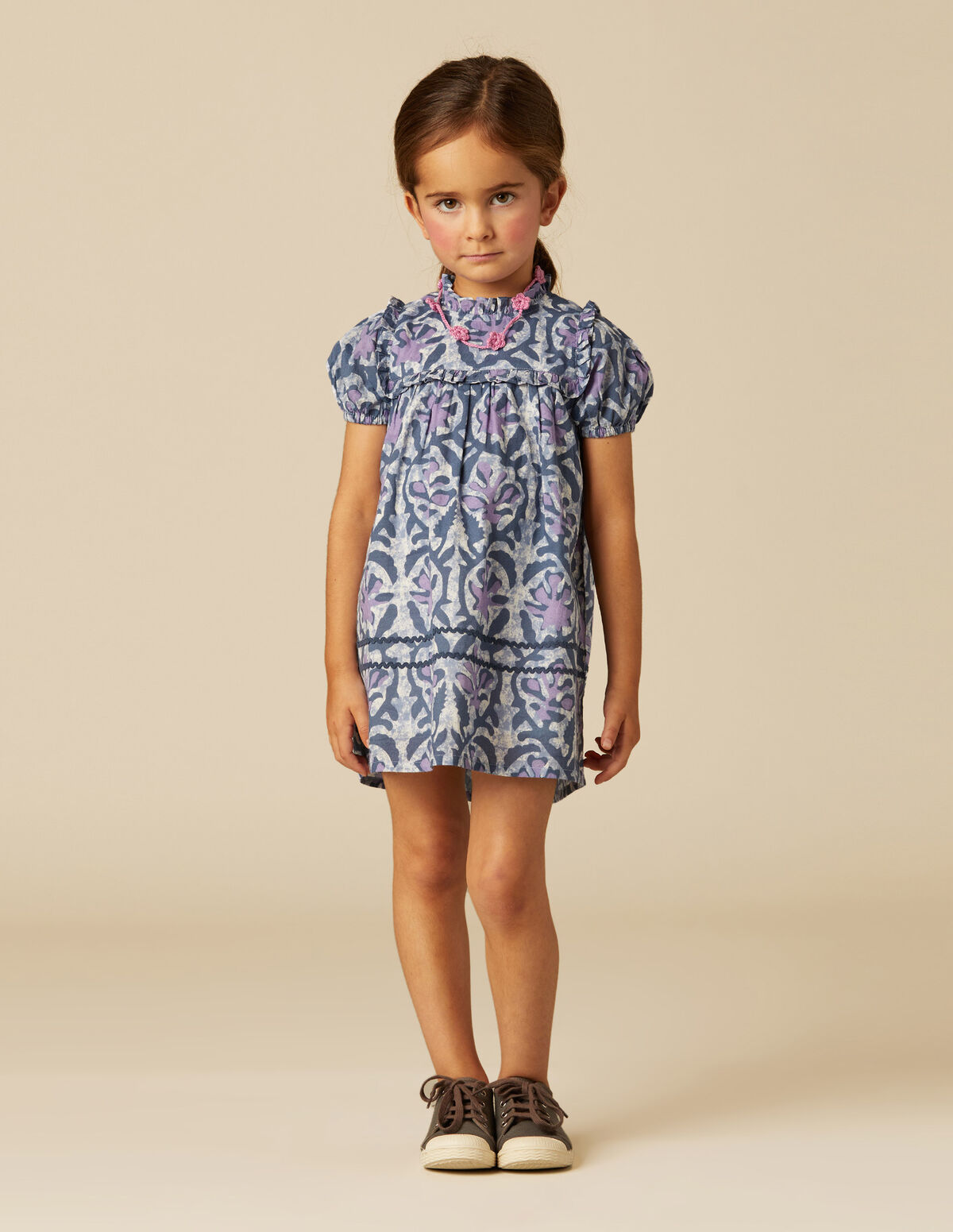 VESTIDO GARDEN AZUL