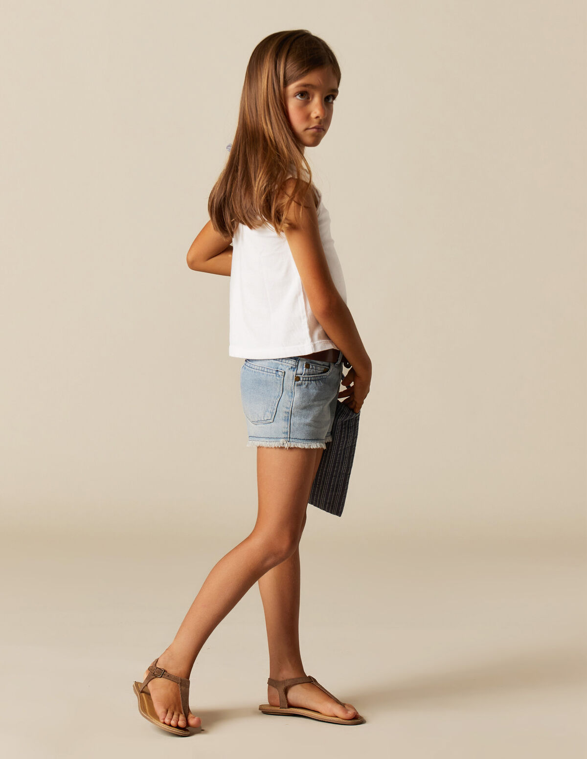 T-SHIRT COUPURES BLANC