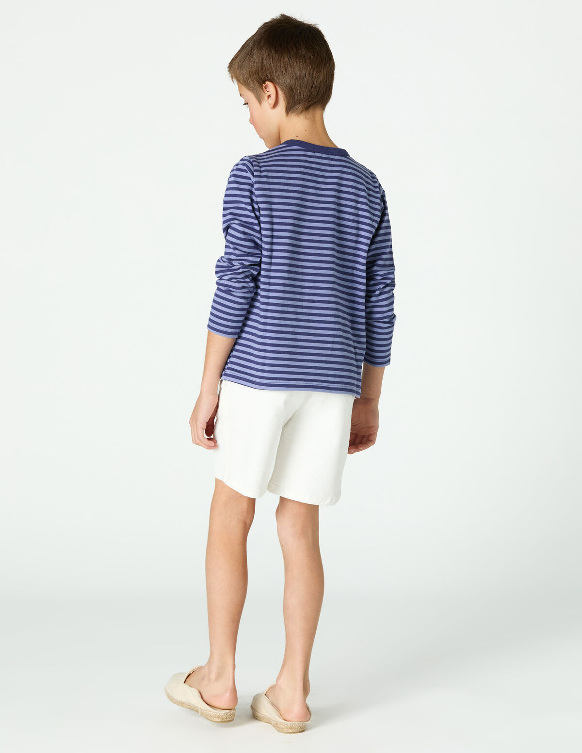 T-SHIRT RISCAS AZUIS