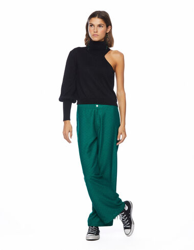 Green diamonds wide leg trousers - View all > - Nícoli