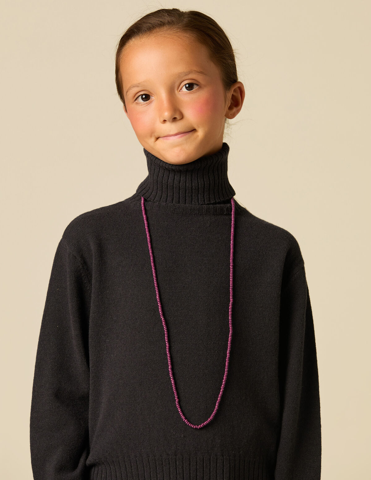 PULL COL ROULÉ ANTHRACITE